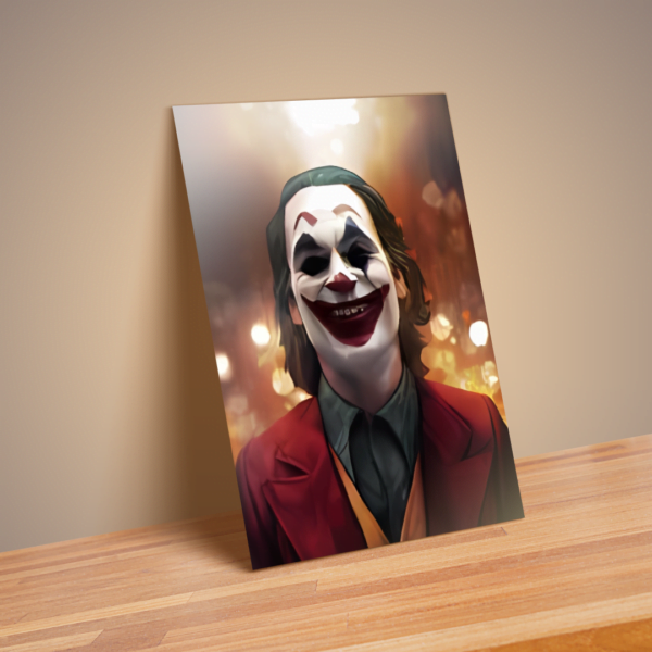 Duplica la Dosis de Caos: Cartel Decorativo Poster 3D Jokers 4K 30×40 2 en 1 - Image 4