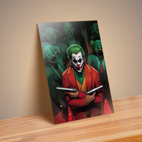 El Trío del Caos: Cartel Decorativo Poster 3D 3 Jokers 4K 30×40 3 en 1 - Image 4