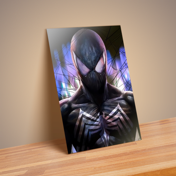 Poster 3D Spiderman Venon 4K 30×40 3 en 1 - Image 4