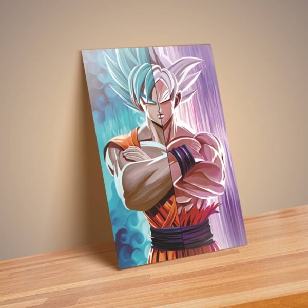 El ascenso del héroe: Cartel Decorativo Poster 3D Goku 6 fases - Image 6