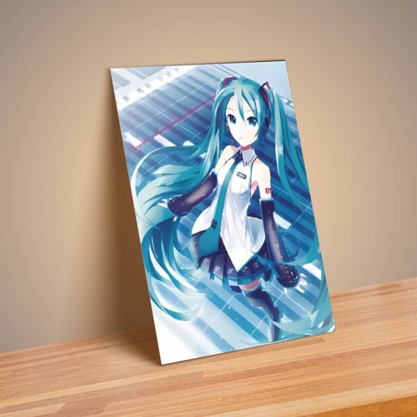 Cuadro Poster 3D Hatsune Miku: ¡Dale vida a tus paredes con esta obra de arte! - Image 6