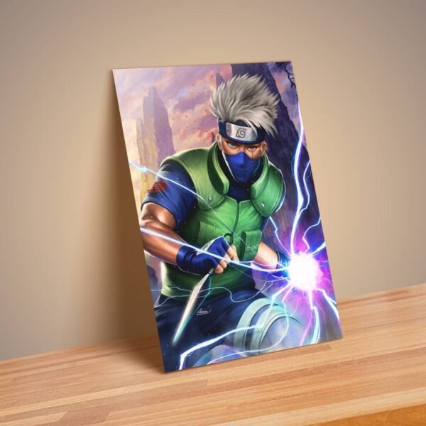 Sumérgete en el mundo ninja con nuestro Poster 3D Decorativo 30x40 de Kakashi Hatake - Image 3