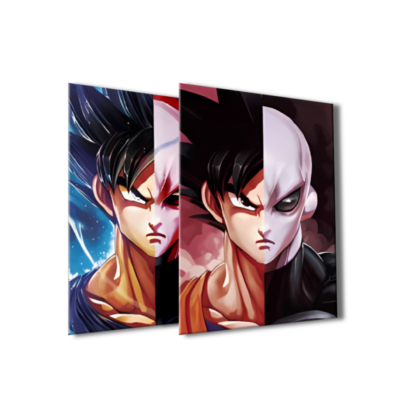 Cartel Decorativo Poster 3D Goku Jiren 4K: Una batalla épica plasmada en un único diseño - Image 2