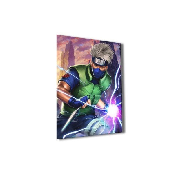 Sumérgete en el mundo ninja con nuestro Poster 3D Decorativo 30x40 de Kakashi Hatake