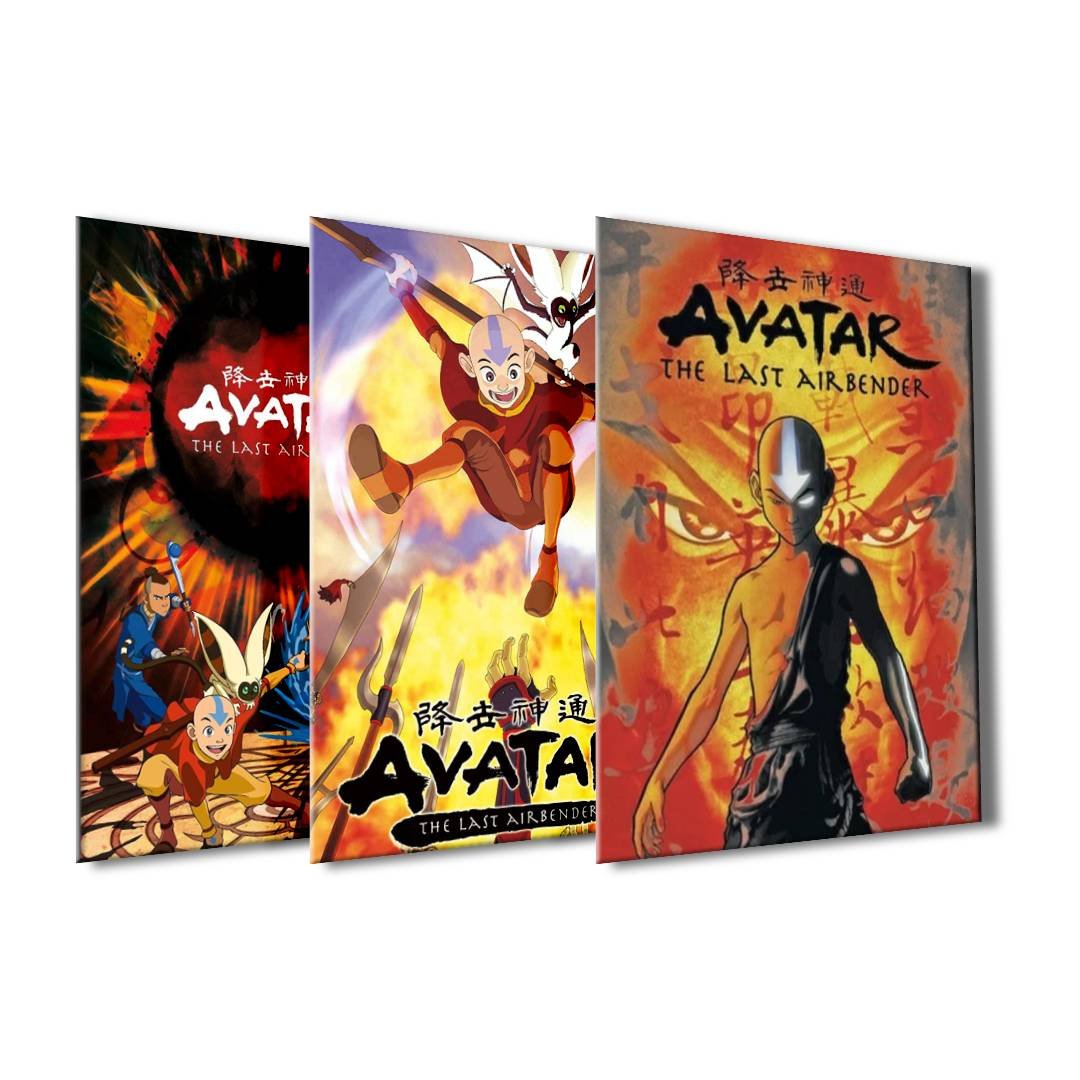 Sumérgete en el mundo de Avatar: El Último Maestro Aire con nuestros Cuadros Poster 3D 3x1