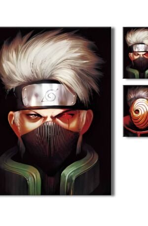 Poster 3D Obito Kakashi