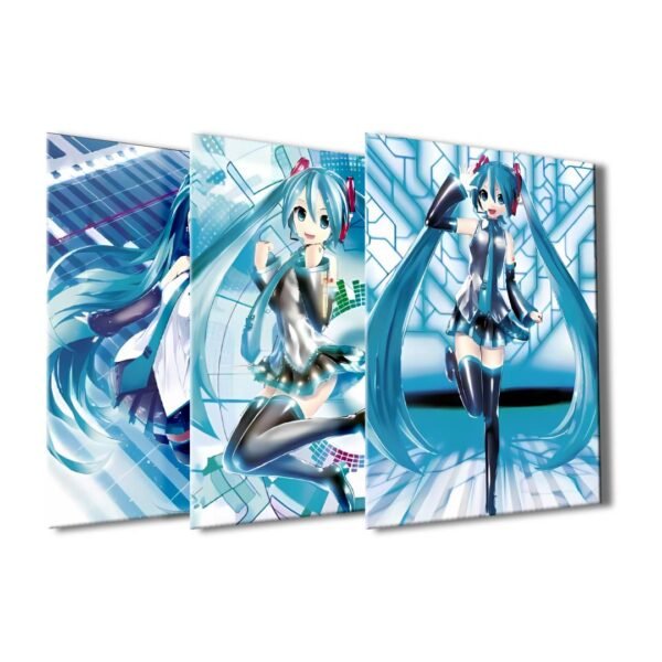 Cuadro Poster 3D Hatsune Miku: ¡Dale vida a tus paredes con esta obra de arte! - Image 2