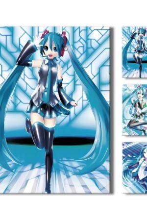 Cuadro Poster 3D Hatsune Miku