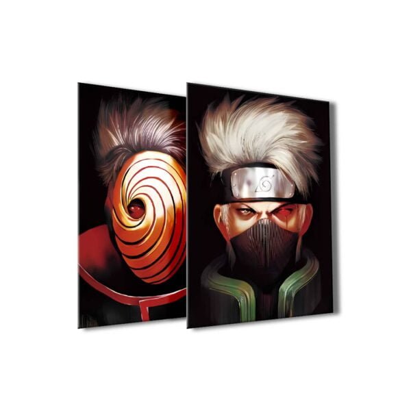 El épico encuentro entre Obito y Kakashi cobra vida con el Poster 3D Lenticular - Image 2