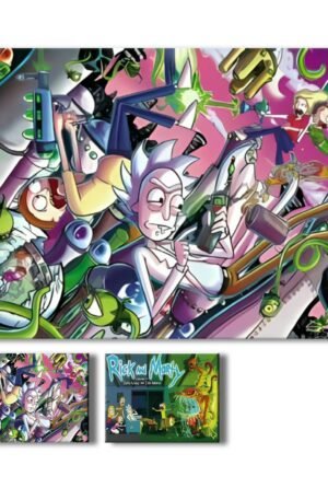 Agrega Diversión Interdimensional a tu Espacio con el Cuadro Poster 3D Rick and Morty 2 en 1