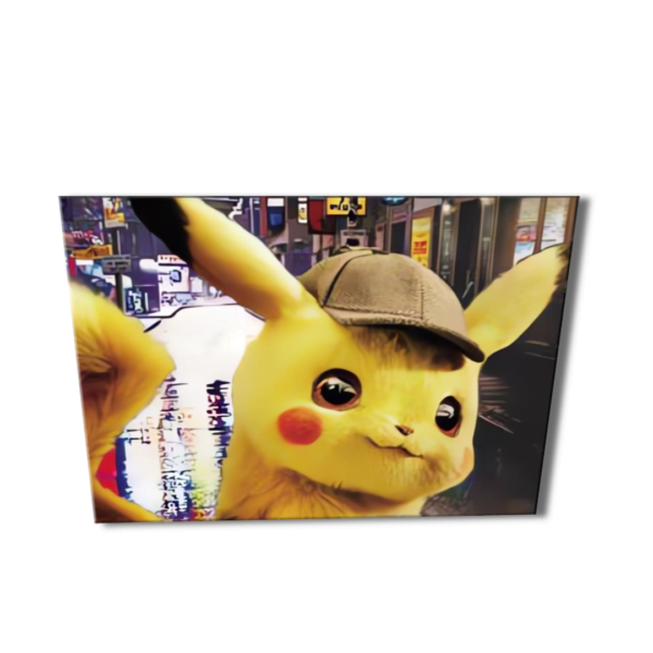 Cuadro Decorativo Poster 3D Pikachu Detective 4K 30×40 - Image 2