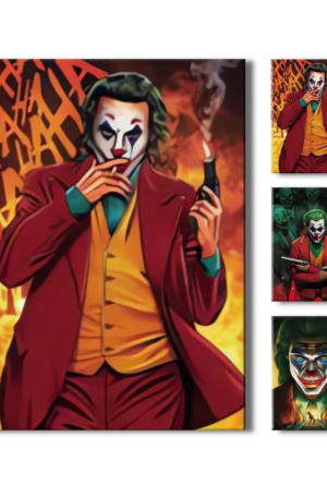 Cartel Decorativo Poster 3D 3 Jokers 4K 30×40 3 en 1