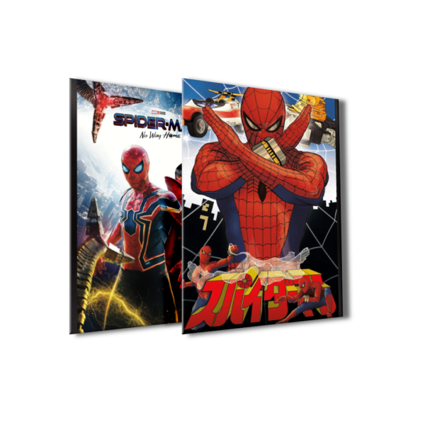 Poster 3D SUPAIDAMAN y Spiderman 4K 30×40 2 en 1 - Image 2