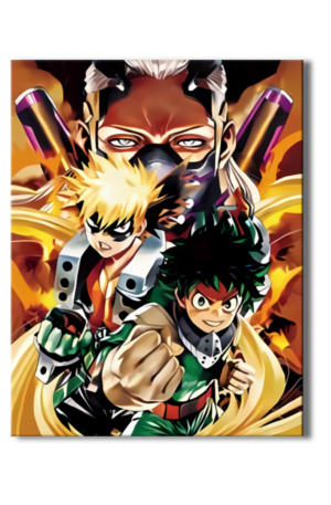 Poster 3D Boku no Hero Academia: Heroes Rising 4K 30×40