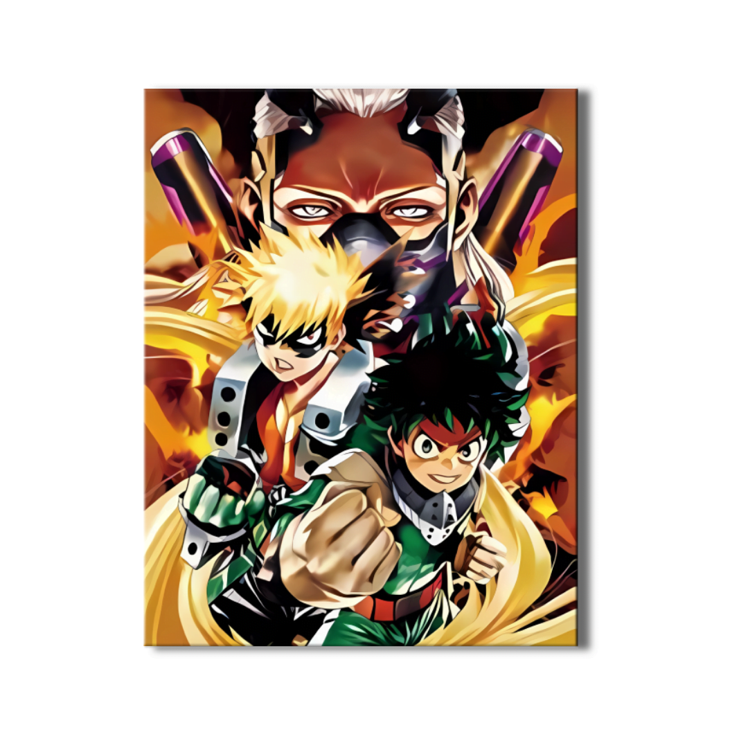 Poster 3D Boku no Hero Academia: Heroes Rising 4K 30×40