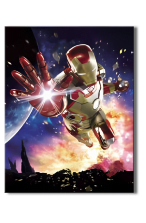 Poster 3D Iron Man Mark XLII 4K 30×40