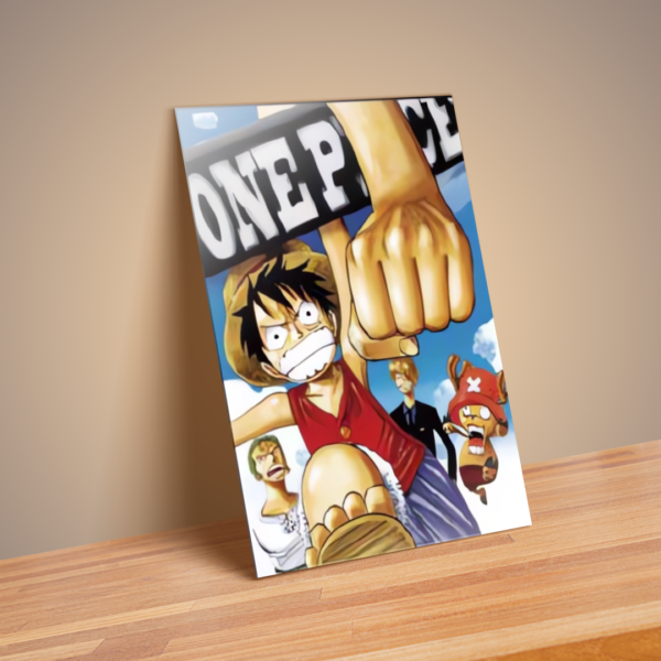 Cartel Poster 3d Luffy One Piece 4k 30×40 3 En 1 - Image 4