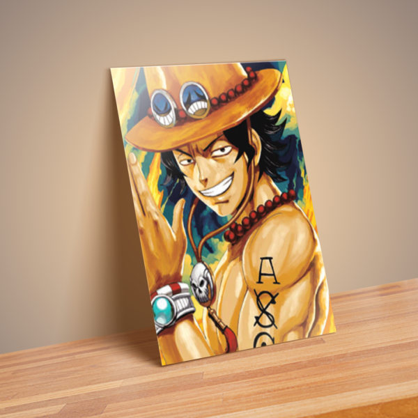 Poster 3D Ace Sabo Luffy One Piece: Un tributo épico a los hermanos piratas - Image 4