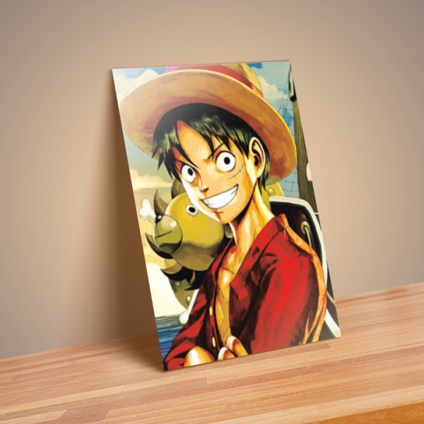 Poster 3D Ace Sabo Luffy One Piece: Un tributo épico a los hermanos piratas - Image 6