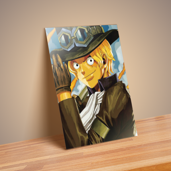 Poster 3D Ace Sabo Luffy One Piece: Un tributo épico a los hermanos piratas - Image 5