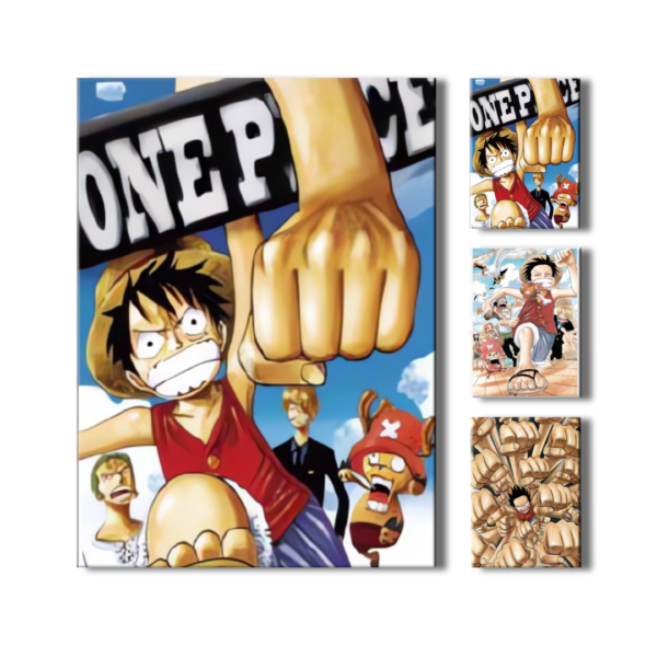 El Rey de los Piratas: Cartel Poster 3D Luffy One Piece