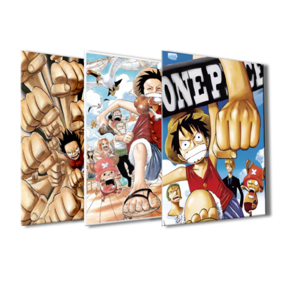 Cartel Poster 3d Luffy One Piece 4k 30×40 3 En 1 - Image 2